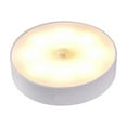 thumbnail image 1 of Luz nocturna LED con sensor de movimiento, protección ocular de bajo consumo, opciones de blanco cálido y blanco frío, diseño enchufable para uso doméstico, paquete de 1, 1 of 1