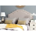 thumbnail image 2 of Safavieh Alexia Modern Glam Upholstered Headboard with Nail Heads, 2 of 11