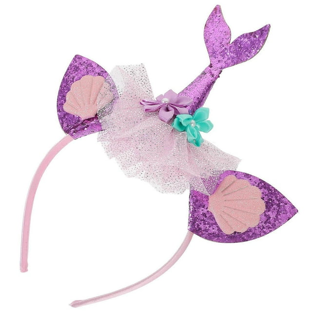 Headband for Girls Cute Decorative Accessory Made of Fabric for Parties and Costume Events