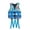 Blue, variant on Kids Life Jackets 30-50 Lbs Comfortable Epe Foam Kids Swim Vest Coast Guard Approved Life Vest Swim Float Jackets Buoyancy Swimwear Jacket