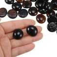thumbnail image 4 of Unique Bargains 78pcs Fire Glass Beads for Fire Pit, 3/4' Luster Crystal Glass Rocks for Fish Tank Aquarium Black, 4 of 5