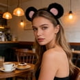 thumbnail image 4 of Uxgjfwu Soft Movable Cute Bear Ear Headband, Fuzzy Funny Design, Decorative Hair Accessory for Festivals, Parties, Celebrations And Photo Use, 4 of 8