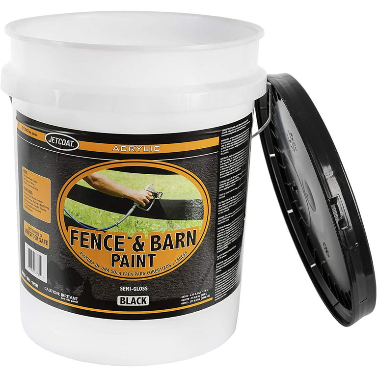 Lexington 5 gal. Black FenceCoat Acrylic Lacquer Fence Paint at Tractor  Supply Co.