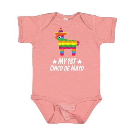 

Inktastic 1st Cinco De Mayo Pinata Gift Baby Boy or Baby Girl Bodysuit