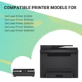 thumbnail image 6 of AAZTECH 4-Pack Compatible Toner Cartridge for Dell 331-9805 B2375dnf B2375dfw (Black), 6 of 9