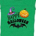 thumbnail image 4 of Inktastic Happy Halloween Bat, Witch Hat, Jack O Lantern Boys or Girls Baby Bodysuit, 4 of 5