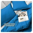 thumbnail image 4 of Comforter Set - Full Size - Ultra-Soft - Goose Down Alternative - Premium 1800 Series - All Season Warmth (Full, Medium Blue), 4 of 6
