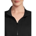 thumbnail image 4 of Terra & Sky Women's Plus Size Quarter-Zip Sweatshirt, 4 of 5