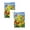 A60 Yellow 39.4"x27.6" 2Pack, variant on 2Pcs Spring House Flag for Outside 28x40 Double Sided, Black Cat and Colorful Flowers Large Garden Flags Seasonal Holiday Yard Outdoor Decoration