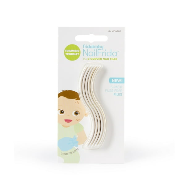 Fridababy NailFrida SCurved Nails Files, 5 Count