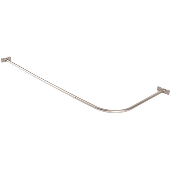 L Shaped Shower Rods