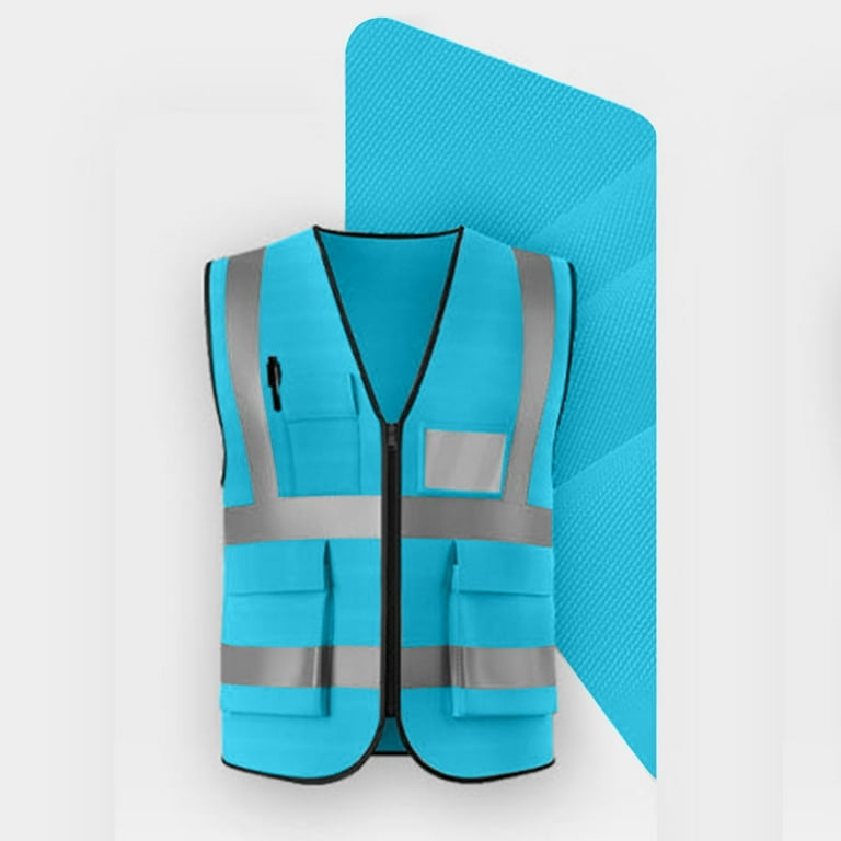 Wyobmus High-Visibility Safety Vest for Men And Women Sleeveless