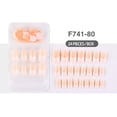 thumbnail image 2 of Seitruly Uñas postizas Perfect Matching Jelly Rubber Uña falsa Ligero Viscosidad fuerte Paster ajustable para manicura Art Juegos de manicura Tipo 31 F741, 2 of 6
