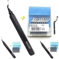 thumbnail image 2 of 1Pc Metal Handle Burr Trimmer Blade Rb1000 Edger Scraper Hss Pipe Quick Clamping Deburring Trimming Tool Wide Processing Range Rb1000 X Bk3010, 2 of 4