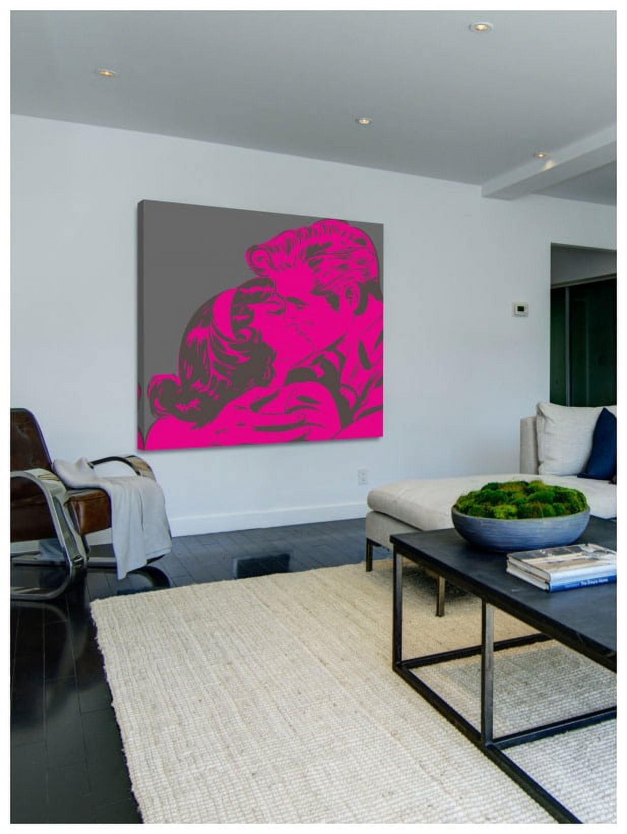 Marmont Hill "Kiss" Print on Canvas