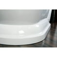 thumbnail image 3 of Kingston Brass VTPE672824P Aqua Eden 66-15/16" Free Standing Acrylic Soaker Bathtub -, 3 of 7