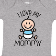 thumbnail image 4 of Inktastic I Love My Mommy Baby Boy Boys Baby Bodysuit, 4 of 5