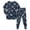 Navy, variant on Xyant Toddler Christmas Pjs, Boys Girls 2-Piece Pajamas Set Kids Long Sleeve Cotton Stretch Breathable & Soft Snug Fit Sleepwear 4-5T