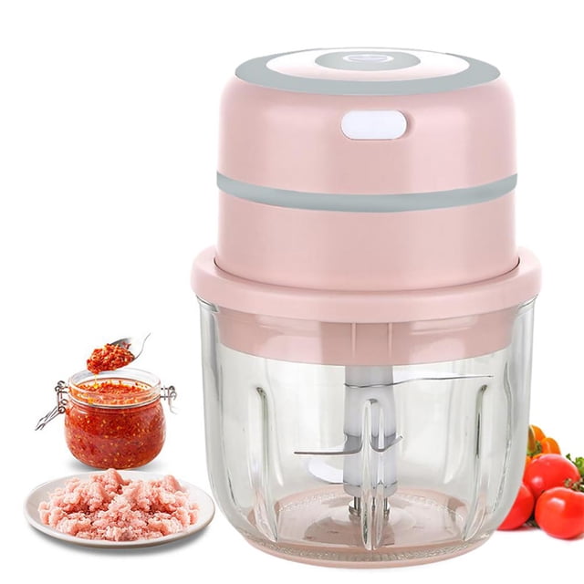 De Ajo Eléctrica, Trituradora, Procesador De Alimentos Con Carga Usb Firme Y Duradera Para Ajo, Calabaza, Carne Picada Noticed HA044278-02