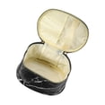 thumbnail image 6 of Unique Bargains Floral Makeup Bag Zipper Flower Cosmetic Pouch Black, 6 of 7