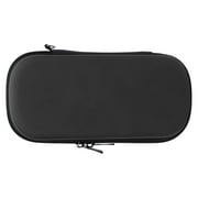 M Buder Game Console Case with Slots and Inner Pockets, Anti Scratch Water Resistant PU EVA Two Way Zipper Hard Protective Travel Case for PSP 3000 Accessories, 7.9 inches / 20.1 cm, Black