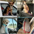thumbnail image 7 of Plutus Pet Dog Seat Belt for Car, Adjustable with Carabiner Clip, Hot Pink, 7 of 7