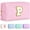 Pink, variant on YOOLIFE Makeup Organizer - Initial Makeup Bag, Desk Organizer Small Cosmetic Bag Desktop Cosmetic Organiser (Pink N)