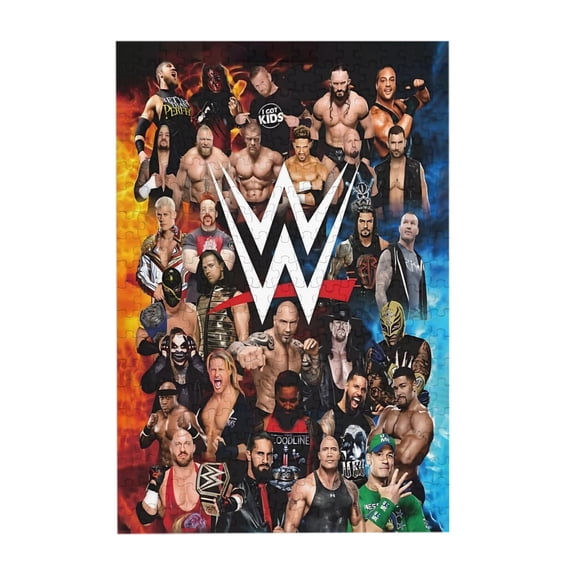 W Wres-Tler We Wooden Jigsaw Puzzles Intellectual Puzzle For Adults