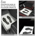 thumbnail image 4 of MasteelfCA 20 Pcs Tapis de Sol Jetables pour Voiture Tapis de Sol en Papier Tapis pour les Pieds de Voiture Tapis de Protection de Plancher, 4 of 8