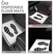 thumbnail image 2 of 20 piezas alfombrillas desechables para el suelo del coche, alfombrillas de papel, alfombrillas para los pies del coche, alfombrillas protectoras para el suelo, 2 of 5