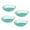 Green, variant on Fancyes 4 Pieces Fruit Plates Decorative Fruit Candy Tray for Candy Dessert Birthday White