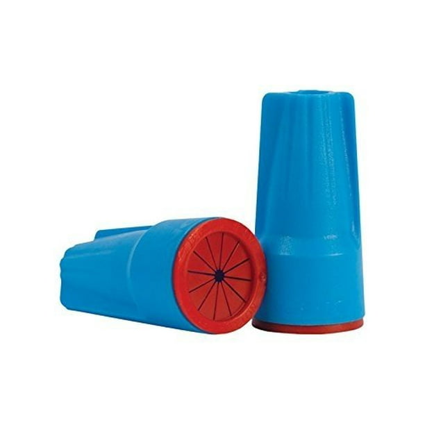 King Safety Products 62225 Waterproof Wire Connectors, Aqua / Red, 20