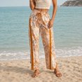 thumbnail image 4 of Textilo Women's Baggy Wide Leg Pants Elastic High Waisted Pants with Side Pockets Drawstring Trousers Baggy Comfy Casual Lounge Fall Winter Clothes, 4 of 5