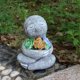 thumbnail image 5 of Kearding Adornos Decoración Luces solares Estatuilla de perezoso Escultura Modelo creativo Artesanía Recuerdos Presente Suministros al aire libre Decoración del hogar Kearding HA078989-00B, 5 of 6
