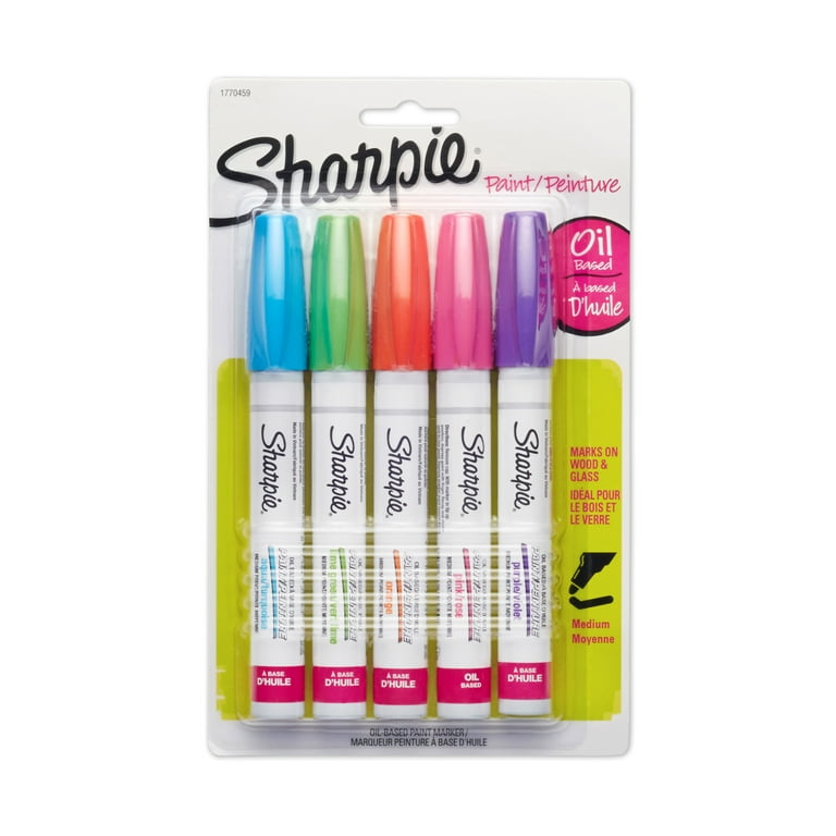 Sharpie® Oil-Based Paint Markers, Medium Point Fashion Set