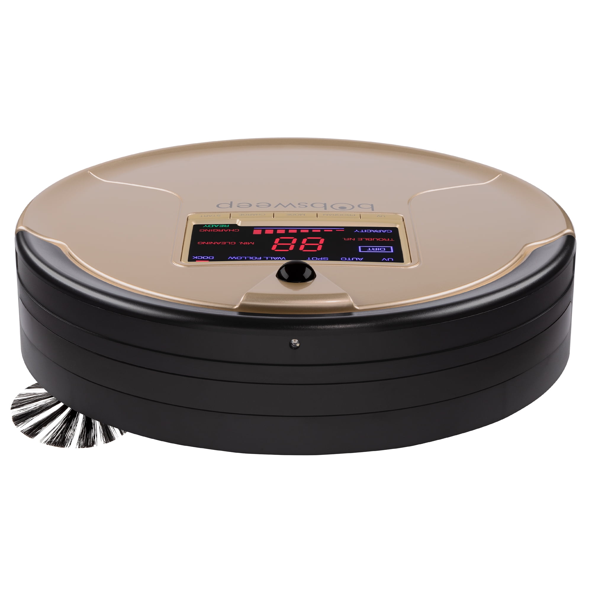 Details about   bObsweep PetHair Robotic Vacuum Cleaner and Mop Rouge 