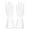 White, variant on 1Pair Housework Cleaning Gloves Plastic Durable Dishwashing Gloves Rubber Latex Kitchen Cleaning Brush Pot Laundry Gloves
