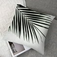 thumbnail image 7 of nygtbtfer Throw Pillow Covers,Black Tree Silhouette Isolated Asia Beaches Decorative Pillow Covers Digital Printing Blended Fabric for Couch Sofa Bed Invisible Zipper White, 7 of 7