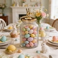 thumbnail image 1 of BAOPAI Easter Candy Jar Storage Container with Festive Bunny Design for Kitchen and Holiday Use Durable Glass Gift Idea, 1 of 6