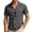 Black, variant on Mens Casual Shirts Striped Short Sleeve Button Down Lapel Blouse Comfortable Lightweight Beach Shirts for Men Black L