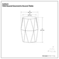 thumbnail image 2 of Simpli Home Judson 15 inch Wide Solid Mango Contemporary End Table in Natural, Assembled, 2 of 7