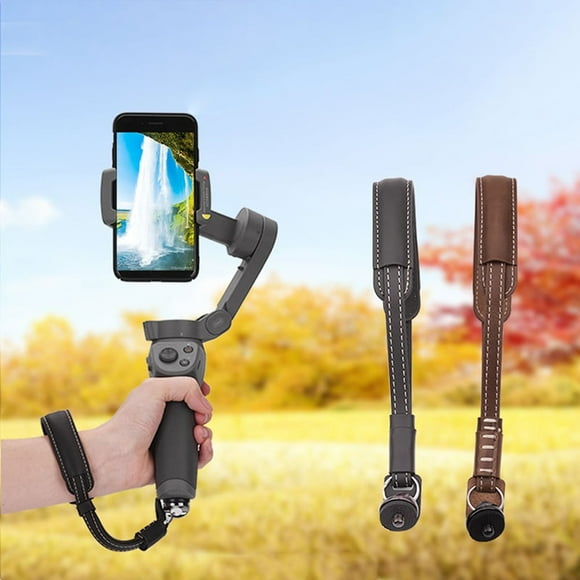 Flexible Handheld Gimbal Stabilizer Wrist Strap Lanyard for DJI OSMO Mobile 2/3 Black
