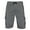 Dark Grey, variant on Mens Sweat Cargo Shorts Soft Cotton Lounge Gym Workout Casual Dark Grey 2XL