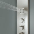 thumbnail image 3 of VIGO Rector 55 in. H x 6 in. W 2-Jet Shower Panel System with Adjustable Square Head and Hand Shower Wand in Stainless Steel, 3 of 11