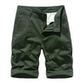 thumbnail image 2 of AXXD Mens Shorts Clearance Plus Size Cargo Shorts Multi-Pockets Relaxed Summer Beach Shorts New Arrival, 2 of 3