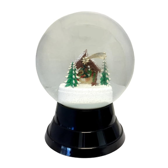 Alexander Taron 7" Perzy Large Nativity Christmas Snow Globe
