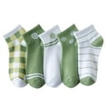 thumbnail image 2 of Dyfzdhu Women Socks Slippers Fashion Fresh Lemon Pattern Socks Summer Comfortable Socks, 2 of 3