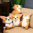 thumbnail image 4 of Lindo juguete de peluche Corgi suave 40 cm nuevo apaciguar almohada para dormir muñeca Animal relleno regalos de cumpleaños para novia, 4 of 5