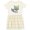 Natural with Stripes, variant on Inktastic Hipster Raccoon, Raccoon with Glasses, Flowers Girls Toddler Dress