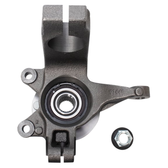 TRQ Complete Wheel Hub Bearing & Steering Knuckle Assembly RH for 06-11 Focus BHA42837 Fits select: 2006-2011 FORD FOCUS